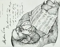 An illustration from Some eminent Victorians: personal recollections in the world of art and letters; (1908)