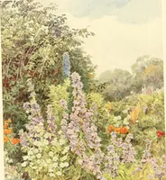 An illustration from Some English gardens; (1904)