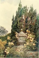 An illustration from Some English gardens; (1904)
