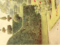 An illustration from Some English gardens; (1904)