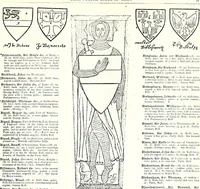 Picture 71 of 427 from Some feudal coats of arms and others, illustrated with 2,000 zinco etchings from the Bayear tapestry, Greek vases, seals, tiles, effigies, brasses and heralcic rolls. Some chart pedigrees (1902), leaf 122