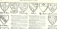 Picture 78 of 427 from Some feudal coats of arms and others, illustrated with 2,000 zinco etchings from the Bayear tapestry, Greek vases, seals, tiles, effigies, brasses and heralcic rolls. Some chart pedigrees (1902), leaf 132