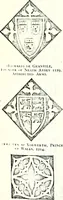 Picture 4 of 427 from Some feudal coats of arms and others, illustrated with 2,000 zinco etchings from the Bayear tapestry, Greek vases, seals, tiles, effigies, brasses and heralcic rolls. Some chart pedigrees (1902), leaf 14