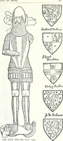 Picture 97 of 427 from Some feudal coats of arms and others, illustrated with 2,000 zinco etchings from the Bayear tapestry, Greek vases, seals, tiles, effigies, brasses and heralcic rolls. Some chart pedigrees (1902), leaf 154
