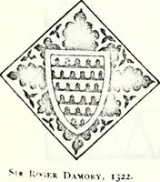 Picture 6 of 427 from Some feudal coats of arms and others, illustrated with 2,000 zinco etchings from the Bayear tapestry, Greek vases, seals, tiles, effigies, brasses and heralcic rolls. Some chart pedigrees (1902), leaf 18