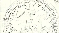 An illustration from Some feudal coats of arms and others, illustrated with 2,000 zinco etchings from the Bayear tapestry, Greek vases, seals, tiles, effigies, brasses and heralcic rolls. Some chart pedigrees (1902)