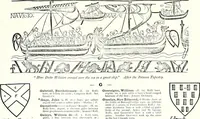 Picture 208 of 427 from Some feudal coats of arms and others, illustrated with 2,000 zinco etchings from the Bayear tapestry, Greek vases, seals, tiles, effigies, brasses and heralcic rolls. Some chart pedigrees (1902), leaf 268