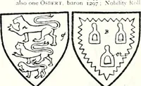 Picture 213 of 427 from Some feudal coats of arms and others, illustrated with 2,000 zinco etchings from the Bayear tapestry, Greek vases, seals, tiles, effigies, brasses and heralcic rolls. Some chart pedigrees (1902), leaf 270