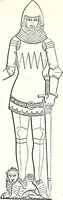 Picture 230 of 427 from Some feudal coats of arms and others, illustrated with 2,000 zinco etchings from the Bayear tapestry, Greek vases, seals, tiles, effigies, brasses and heralcic rolls. Some chart pedigrees (1902), leaf 294