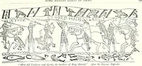 Picture 282 of 427 from Some feudal coats of arms and others, illustrated with 2,000 zinco etchings from the Bayear tapestry, Greek vases, seals, tiles, effigies, brasses and heralcic rolls. Some chart pedigrees (1902), leaf 380