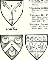 Picture 291 of 427 from Some feudal coats of arms and others, illustrated with 2,000 zinco etchings from the Bayear tapestry, Greek vases, seals, tiles, effigies, brasses and heralcic rolls. Some chart pedigrees (1902), leaf 392