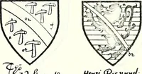 Picture 297 of 427 from Some feudal coats of arms and others, illustrated with 2,000 zinco etchings from the Bayear tapestry, Greek vases, seals, tiles, effigies, brasses and heralcic rolls. Some chart pedigrees (1902), leaf 408