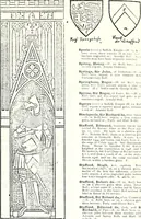 Picture 329 of 427 from Some feudal coats of arms and others, illustrated with 2,000 zinco etchings from the Bayear tapestry, Greek vases, seals, tiles, effigies, brasses and heralcic rolls. Some chart pedigrees (1902), leaf 450