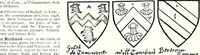 Picture 341 of 427 from Some feudal coats of arms and others, illustrated with 2,000 zinco etchings from the Bayear tapestry, Greek vases, seals, tiles, effigies, brasses and heralcic rolls. Some chart pedigrees (1902), leaf 464