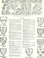 Picture 347 of 427 from Some feudal coats of arms and others, illustrated with 2,000 zinco etchings from the Bayear tapestry, Greek vases, seals, tiles, effigies, brasses and heralcic rolls. Some chart pedigrees (1902), leaf 476