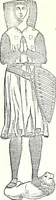 An illustration from Some feudal coats of arms and others, illustrated with 2,000 zinco etchings from the Bayear tapestry, Greek vases, seals, tiles, effigies, brasses and heralcic rolls. Some chart pedigrees (1902)