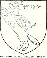 Picture 33 of 427 from Some feudal coats of arms and others, illustrated with 2,000 zinco etchings from the Bayear tapestry, Greek vases, seals, tiles, effigies, brasses and heralcic rolls. Some chart pedigrees (1902), leaf 48