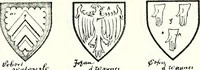 Picture 364 of 427 from Some feudal coats of arms and others, illustrated with 2,000 zinco etchings from the Bayear tapestry, Greek vases, seals, tiles, effigies, brasses and heralcic rolls. Some chart pedigrees (1902), leaf 494