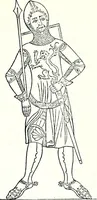 Picture 378 of 427 from Some feudal coats of arms and others, illustrated with 2,000 zinco etchings from the Bayear tapestry, Greek vases, seals, tiles, effigies, brasses and heralcic rolls. Some chart pedigrees (1902), leaf 512