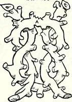Picture 386 of 427 from Some feudal coats of arms and others, illustrated with 2,000 zinco etchings from the Bayear tapestry, Greek vases, seals, tiles, effigies, brasses and heralcic rolls. Some chart pedigrees (1902), leaf 524