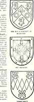 Picture 393 of 427 from Some feudal coats of arms and others, illustrated with 2,000 zinco etchings from the Bayear tapestry, Greek vases, seals, tiles, effigies, brasses and heralcic rolls. Some chart pedigrees (1902), leaf 532