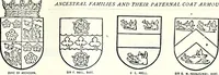 Picture 396 of 427 from Some feudal coats of arms and others, illustrated with 2,000 zinco etchings from the Bayear tapestry, Greek vases, seals, tiles, effigies, brasses and heralcic rolls. Some chart pedigrees (1902), leaf 536