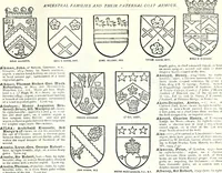 Picture 410 of 427 from Some feudal coats of arms and others, illustrated with 2,000 zinco etchings from the Bayear tapestry, Greek vases, seals, tiles, effigies, brasses and heralcic rolls. Some chart pedigrees (1902), leaf 552