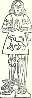 Picture 419 of 427 from Some feudal coats of arms and others, illustrated with 2,000 zinco etchings from the Bayear tapestry, Greek vases, seals, tiles, effigies, brasses and heralcic rolls. Some chart pedigrees (1902), leaf 558