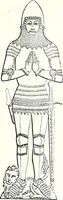 Picture 422 of 427 from Some feudal coats of arms and others, illustrated with 2,000 zinco etchings from the Bayear tapestry, Greek vases, seals, tiles, effigies, brasses and heralcic rolls. Some chart pedigrees (1902), leaf 562