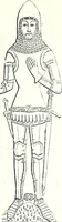 Picture 423 of 427 from Some feudal coats of arms and others, illustrated with 2,000 zinco etchings from the Bayear tapestry, Greek vases, seals, tiles, effigies, brasses and heralcic rolls. Some chart pedigrees (1902), leaf 562