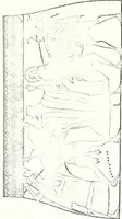 An illustration from Some feudal coats of arms and others, illustrated with 2,000 zinco etchings from the Bayear tapestry, Greek vases, seals, tiles, effigies, brasses and heralcic rolls. Some chart pedigrees (1902)