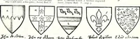Picture 42 of 427 from Some feudal coats of arms and others, illustrated with 2,000 zinco etchings from the Bayear tapestry, Greek vases, seals, tiles, effigies, brasses and heralcic rolls. Some chart pedigrees (1902), leaf 82
