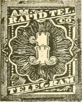 Picture 9 of 30 from Some notes on the telegraph companies of the United States; their stamps and franks (1900), leaf 28
