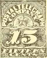 Picture 19 of 30 from Some notes on the telegraph companies of the United States; their stamps and franks (1900), leaf 31