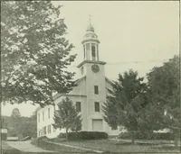 An illustration from Some old time meeting houses of the Connecticut Valley (1911)