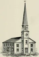 An illustration from Some old time meeting houses of the Connecticut Valley (1911)