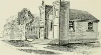 An illustration from Some old time meeting houses of the Connecticut Valley (1911)