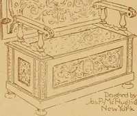 Picture 17 of 34 from Some pictures of quaint things which are sold at the sign of the "Popular Shop" : and a few words about making the house beautiful with homely material. (1898), leaf 19