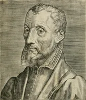 An illustration from Sommare beschrijuinghe vãde triumphelijcke incomst vanden doorluchtighen ende hooghgheboren aerts-hertoge Matthias : binnen die princelijcke stadt van Brussele : in t'iaer ons Heeren M.D.LXXVIII. den xviij dach Januarij : midtsgaders die tanneelen, poincten, figuren ende spectaculen, die inde voorseyde incompste (ter eeren van sijne doorluchticheyt) zijn verthoont ghevveest, met meer ander saken, die doen ter tijt gheschiet zijn (1579)