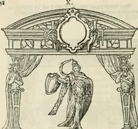 Picture 33 of 100 from Sommare beschrijuinghe vãde triumphelijcke incomst vanden doorluchtighen ende hooghgheboren aerts-hertoge Matthias : binnen die princelijcke stadt van Brussele : in t'iaer ons Heeren M.D.LXXVIII. den xviij dach Januarij : midtsgaders die tanneelen, poincten, figuren ende spectaculen, die inde voorseyde incompste (ter eeren van sijne doorluchticheyt) zijn verthoont ghevveest, met meer ander saken, die doen ter tijt gheschiet zijn (1579), leaf 43