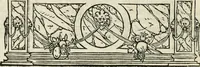An illustration from Sommare beschrijuinghe vãde triumphelijcke incomst vanden doorluchtighen ende hooghgheboren aerts-hertoge Matthias : binnen die princelijcke stadt van Brussele : in t'iaer ons Heeren M.D.LXXVIII. den xviij dach Januarij : midtsgaders die tanneelen, poincten, figuren ende spectaculen, die inde voorseyde incompste (ter eeren van sijne doorluchticheyt) zijn verthoont ghevveest, met meer ander saken, die doen ter tijt gheschiet zijn (1579)