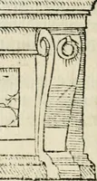 An illustration from Sommare beschrijuinghe vãde triumphelijcke incomst vanden doorluchtighen ende hooghgheboren aerts-hertoge Matthias : binnen die princelijcke stadt van Brussele : in t'iaer ons Heeren M.D.LXXVIII. den xviij dach Januarij : midtsgaders die tanneelen, poincten, figuren ende spectaculen, die inde voorseyde incompste (ter eeren van sijne doorluchticheyt) zijn verthoont ghevveest, met meer ander saken, die doen ter tijt gheschiet zijn (1579)