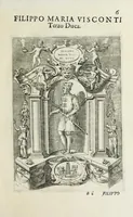 Picture 4 of 10 from Sommario delle vite de' dvchi di Milano, cosi Visconti, come Sforzeschi (1584), leaf 19