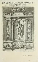 Picture 6 of 10 from Sommario delle vite de' dvchi di Milano, cosi Visconti, come Sforzeschi (1584), leaf 27