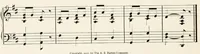 An illustration from The song play book; singing games for children (1917)