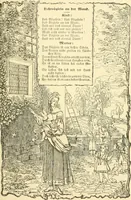 An illustration from The songs and music of Friedrich Froebel's Mother play (Mutter und kose lieder) (1901)