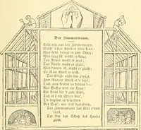 An illustration from The songs and music of Friedrich Froebel's Mother play (Mutter und kose lieder) (1901)