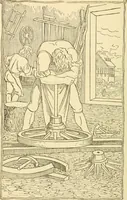 An illustration from The songs and music of Friedrich Froebel's Mother play (Mutter und kose lieder) (1901)