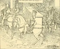 An illustration from The songs and music of Friedrich Froebel's Mother play (Mutter und kose lieder) (1901)