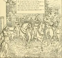 An illustration from The songs and music of Friedrich Froebel's Mother play (Mutter und kose lieder) (1901)